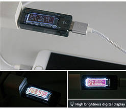 Багатофункціональний USB тестер Sunshine SS-302A QC4.0 / 4-20V / 3.3A, фото 5