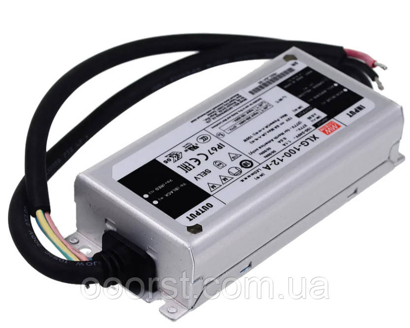 Блок Питания Mean Well XLG-100-12 96Вт 12В IP67 — Купить Недорого на ...