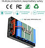 Літій-іонна акумуляторна батарея. powerbank 12v/5v TalentCell 6000, Amazon, Німеччина, фото 2
