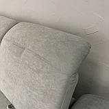 Розкладний диван в тканині, кутовий диван, фото 9