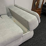 Розкладний диван в тканині, кутовий диван, фото 7