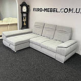 Розкладний диван в тканині, кутовий диван, фото 2