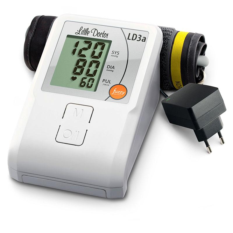 LD-3А Автоматичний цифровий тонометр на плече + адаптер, манж. 25-36 см