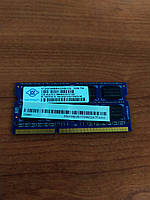Оперативна пам'ять для ноутбука NANYA ddr3 2 GB 2R-8 PC3-10600S-9-10-F2.1333