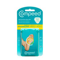 Compeed (Компід) - набір пластирів від натоптишів, середні, 6 шт. Франція Великий термін