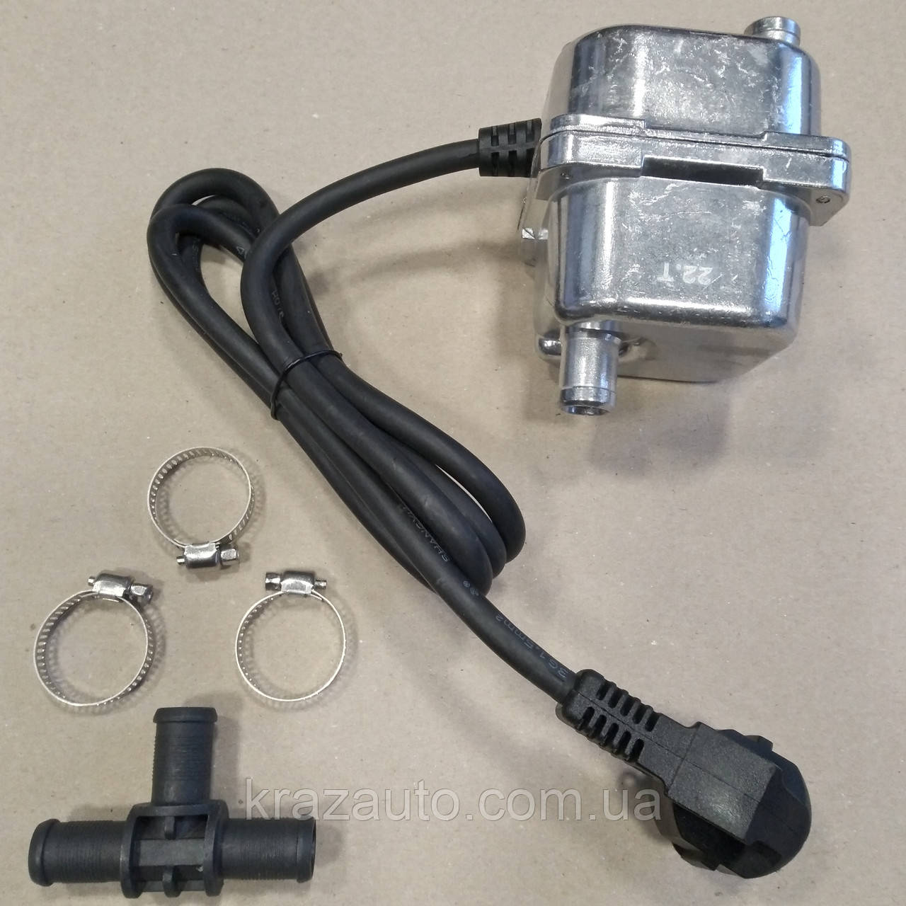 Подогреватель двигателя предпусковой 220В 1,5 кВт с помпой (TEMPEST) TP ...