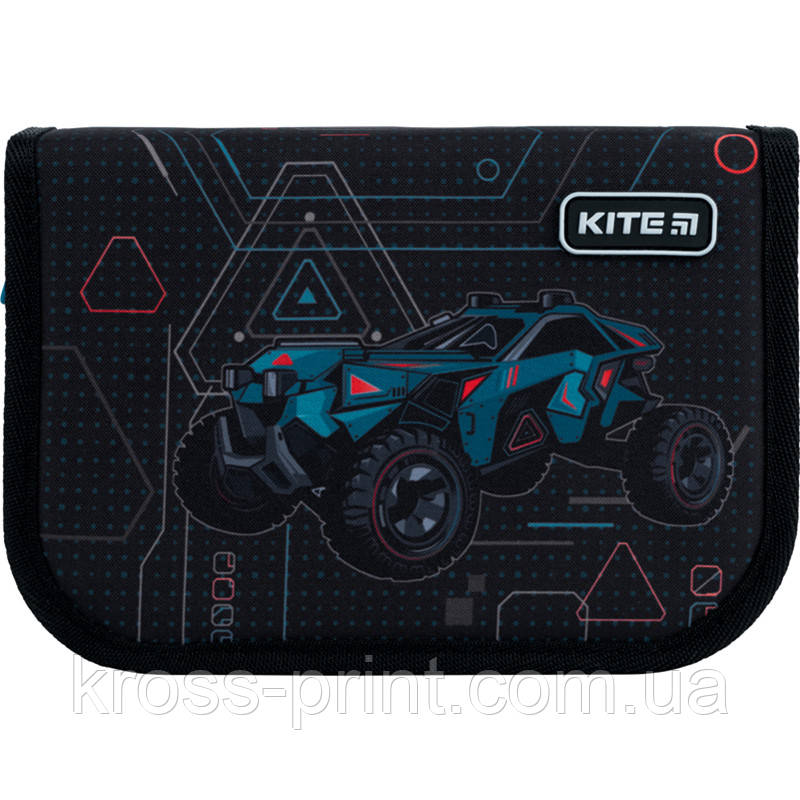 Пенал Kite 1 відд., 1 від., без наповнення 621 Extreme Car, фото 1