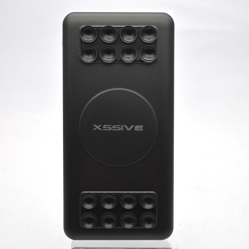 Зовнішній акумулятор з бездротовою зарядкою Power Bank XSSIVE XSS-PB22 Wireless Sucker 10000mHa Black, фото 2