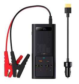 Автомобільний інвертор Baseus IGBT Power Inverter 300 W (220V CN/EU) CGNB010101 Black