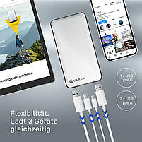Павербанк VARTA Power Energy 5000 + Charging Cable, фото 9