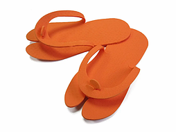Тапочки-в&apos;єтнамки Помаранчеві 12 пар