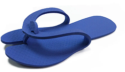 Тапочки-в&apos;єтнамки Сині 12 пар