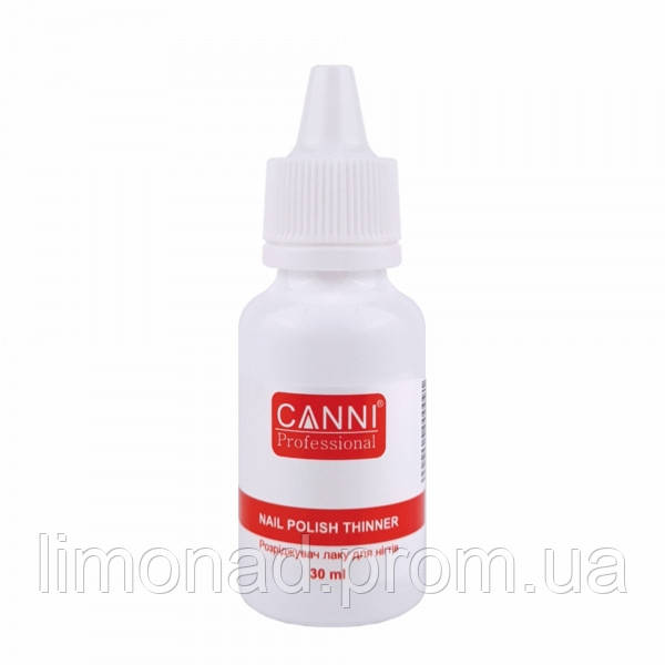 Розріджувач для лаку / Nail polish thinner CANNI, 30 мл