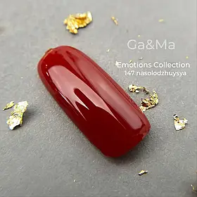 Гель- лак Ga&Ma Emotions collection 147 nasolodzhuysya/ Колекція Емоції 147 насолоджуйся, 10 мл