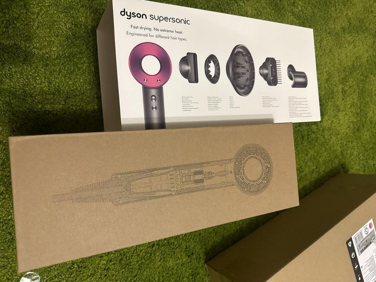 Фен Дайсон Dyson HD07 Supersonic Фуксія (Рожевий)