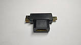 Переходник HDMI to micro HDMI + mini HDMI, фото 4