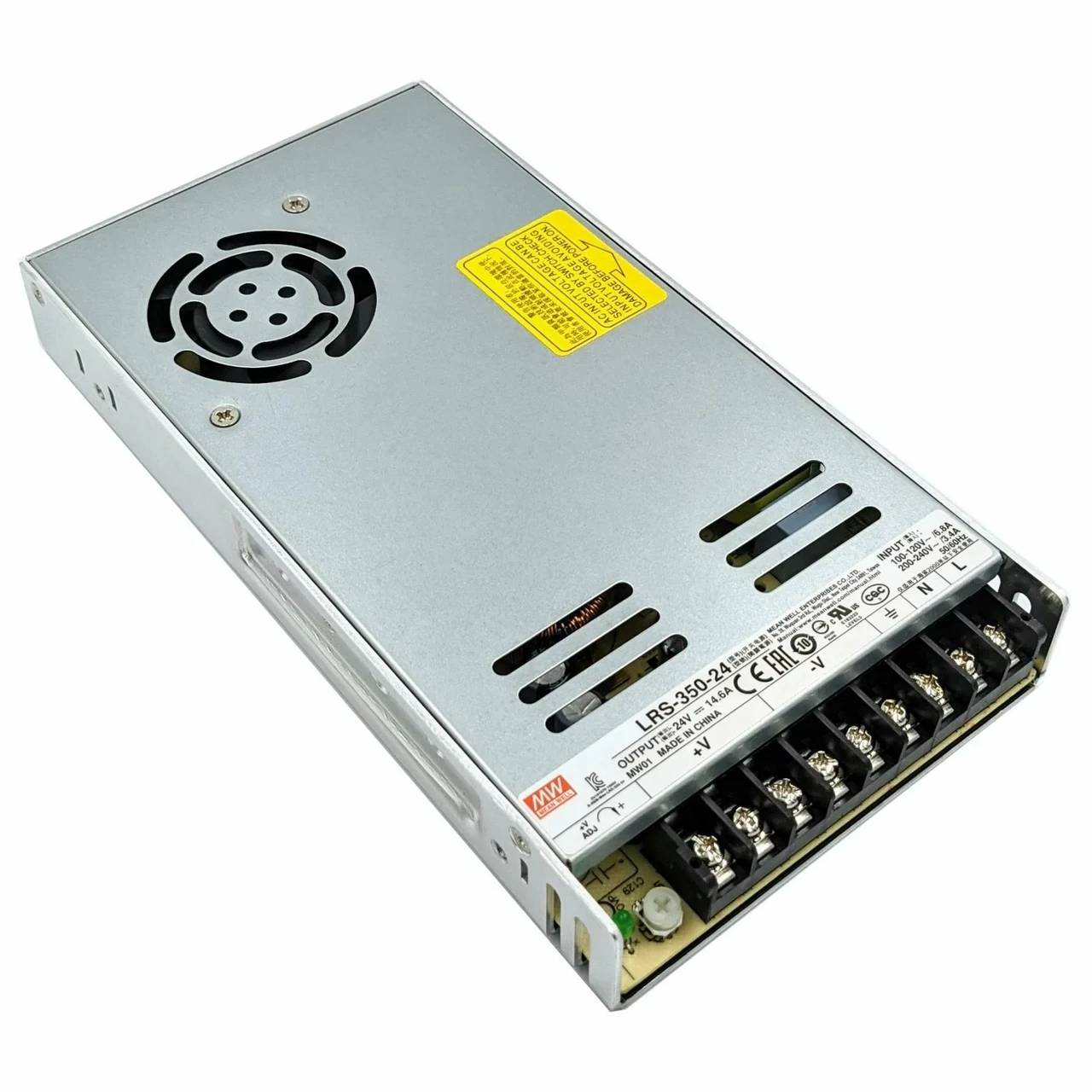 Блок живлення Mean Well 350W 24V 14.6A IP20 LRS-350-24