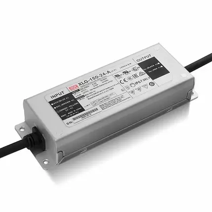 Блок живлення Mean Well 150W 24V 6.25А IP67 XLG-150-24-A, фото 2