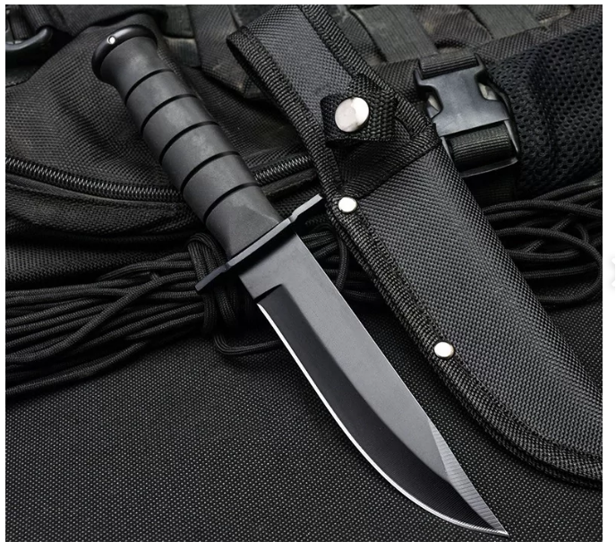 Ніж фінка з гардою, армійський, мисливський Arizona custom knives з упором + чохол