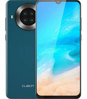 Смартфон с двойной камерой на 2 сим карты Cubot Note 30 green 4/64 гб НА ПОДАРОК