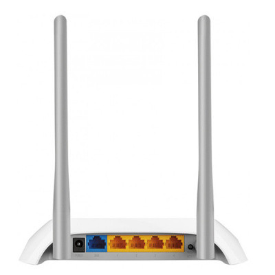 Wi-Fi роутер TP-LINK TL-WR840N, 300Mbps, 2T2R, 2.4GHz, 802.11n, Built-in 4-port Switch - фото 2 - id-p1724099413