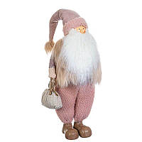 Фігурка декоративна Дід Мороз із мішком 15x37 см. 0301460