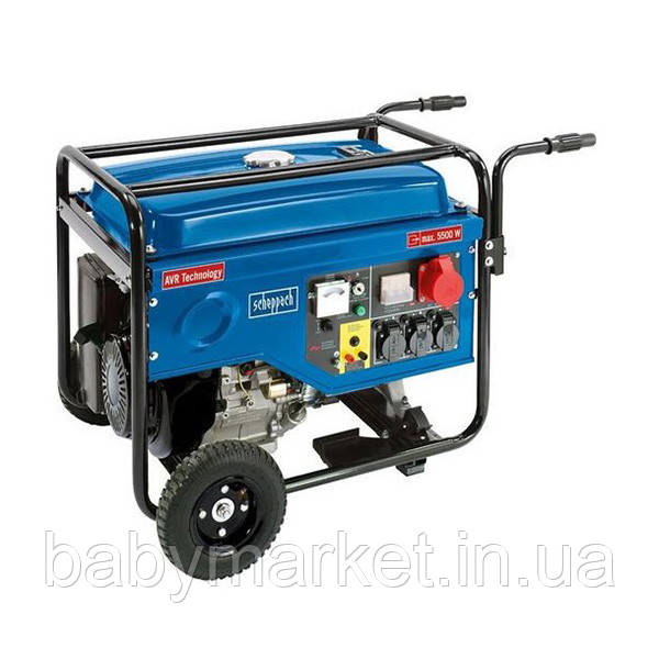 Бензиновий генератор Scheppach SG 7000, фото 1