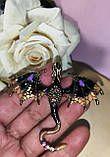 Брошка-кулон, "Золотистий дракон" від студії LadyStyle.Biz, фото 8