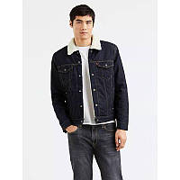 Куртка джинсовая Levis THE SHERPA TRUCKER JACKET Juniper