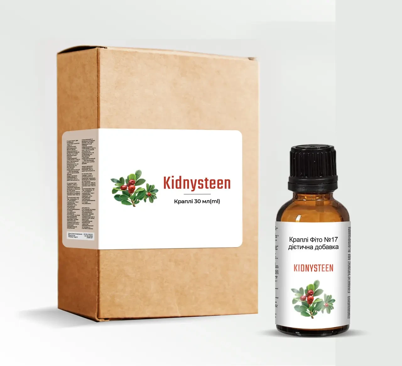 Kidnysteen (Кідністін) – краплі для підтримки функції нирок і сечовивідних шляхів
