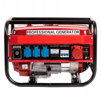 Оригінал 3,5 кВт Extreme Tools Генератор бензиновий 3-фазний