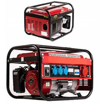 Оригінал 3,0 кВт Extreme Tools Генератор бензиновий 3-фазний