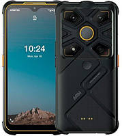 Захищений смартфон AGM Glory G1S 8/128Gb black-orange Night Vision ТЕПЛОВИЗОР протиударний водонепроникний телефон