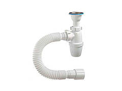 Сифон 1 1/2 з гнучкою трубою А - 32019 ТМ Waterstal