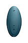 Вакуумний кліторальний вібратор Satisfyer Vulva Lover 1 Blue, 12х5,3 см., фото 4