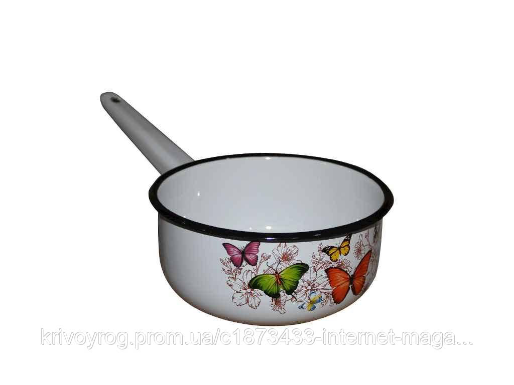 Ківш ем. 1,5л /2 без кришки Батерфляй (I21082/2) ТМ IDILIA, фото 1