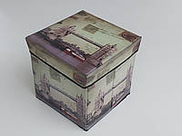 Пуфік коробка органайзер для зберігання  KP30  30×30×30 см