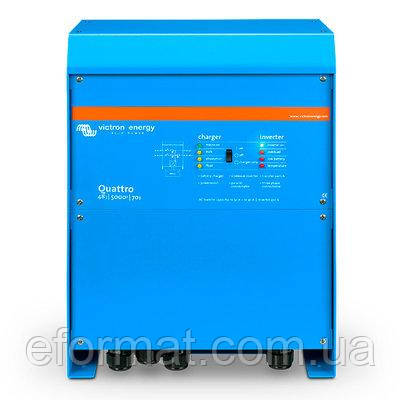 Інвертор гібридний Victron Energy Quattro 24/5000/120-100/100 (5 кВА/4 кВт, 1 фаза, без MPPT)