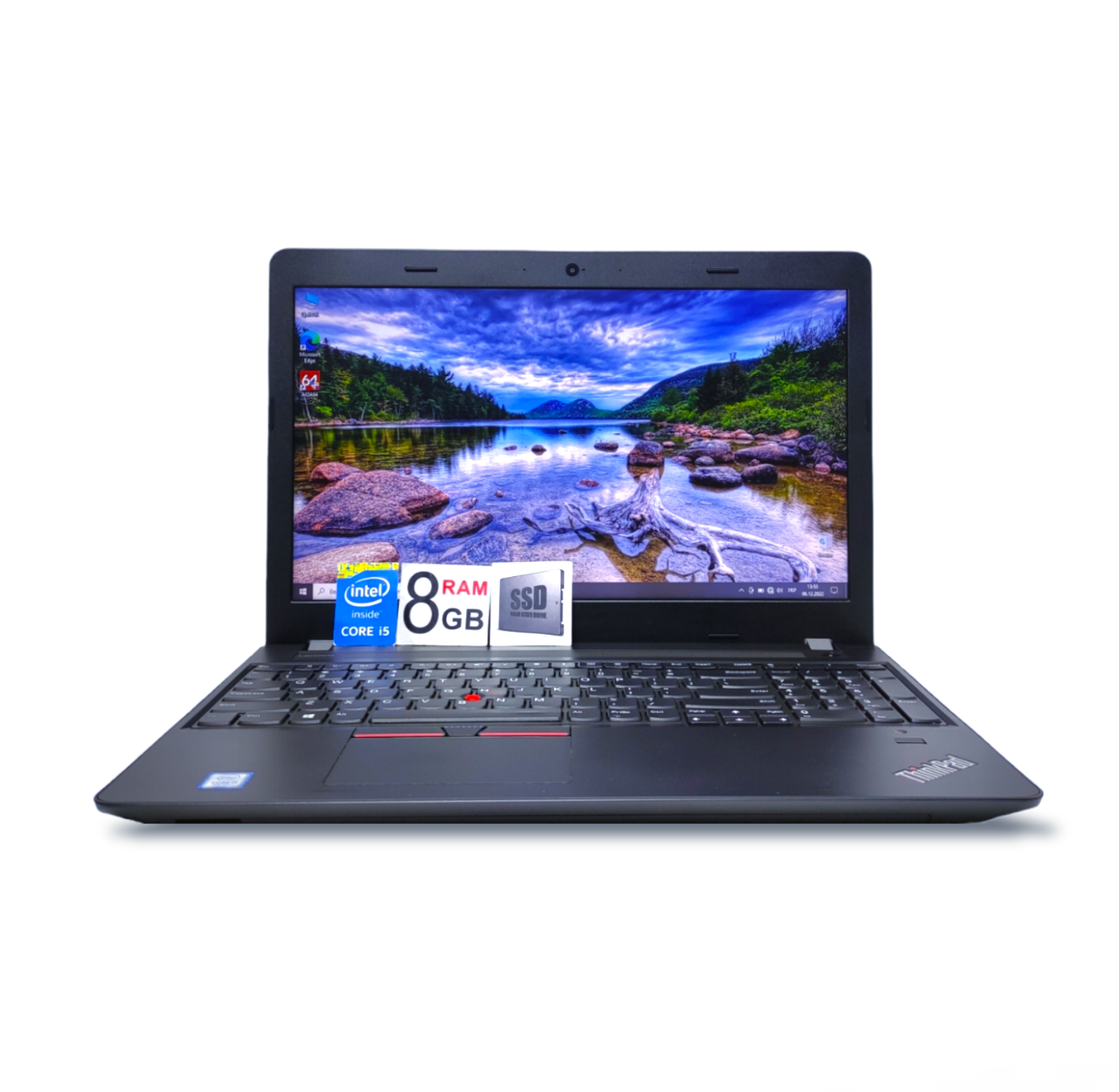 Ноутбук  Lenovo ThinkPad E570 15.6 HD  Core i5-7200U 8GB RAM SSD 256GB Intel HD Graphics
