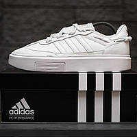 Мужские кроссовки Adidas Ivy Park Sleek 72 (белые) стильные повседневные деми кеды 2150 cross