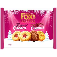 Печенье Foxs Festive Jam & Cream Crunch 365g