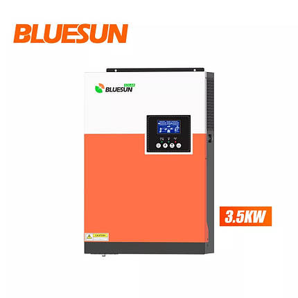 Гібридний Інвертор 3.5 кВт - для Закритої Системи ➡TM BlueSun 🔥 Гарантія 12 місяців 🔥 є Послуга з Підключення та Налаштування, фото 2