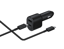 Автомобільний зарядний пристрій Samsung Super Fast Dual Car Charger (45W+15W), фото 2