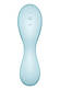 Вакуумний смарт-стимулятор із вібрацією Satisfyer Curvy Trinity 5 (Blue), 16,5х3,8 см., фото 6