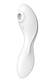 Вакуумний смарт-стимулятор із вібрацією Satisfyer Curvy Trinity 5 (White), 16,5х3,8 см., фото 5