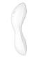 Вакуумний смарт-стимулятор із вібрацією Satisfyer Curvy Trinity 5 (White), 16,5х3,8 см., фото 6