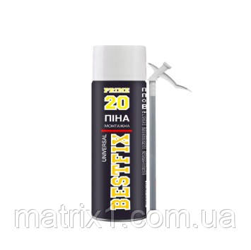 Піна монтажна професійна ручна під трубку 300ml BESTFIX 20