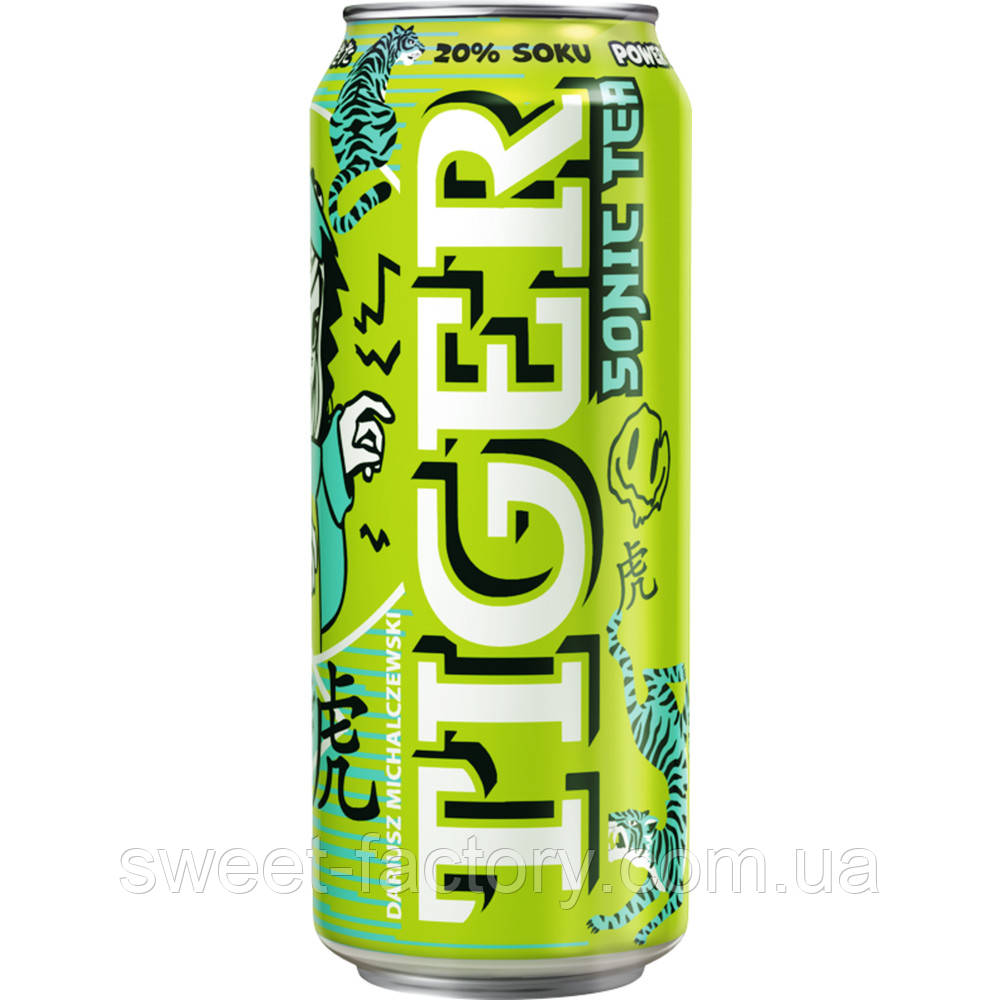 Энергетик Tiger Energy Drink Sonic Tea 500ml: продажа, цена в Чернигове ...