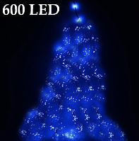 Світлодіодна гірлянда Кінський хвіст крапля роси X-MAS Horsetail 600 Led Blue