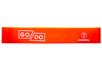 Эспандер-петля GO DO 650-2.2/7 ANIMAL р.650х50х2.2мм узкий оранжевый